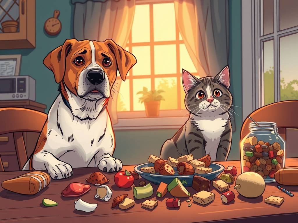 Why You Shouldn’t Feed Table Scraps to Your Dogs and&nbsp;Cats