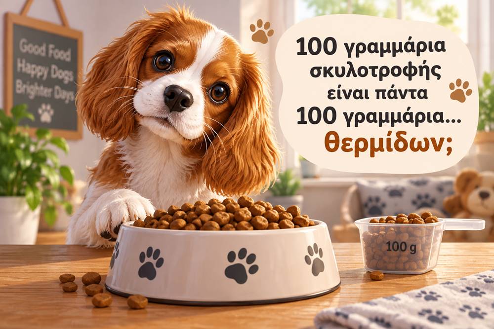 Άλλαξα σκυλοτροφή – Πρέπει να δίνω στον σκύλο μου τα ίδια&nbsp;γραμμάρια;