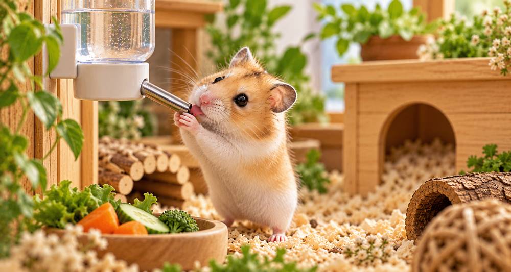 How Much Water Does a Hamster Need? Hydration Guide